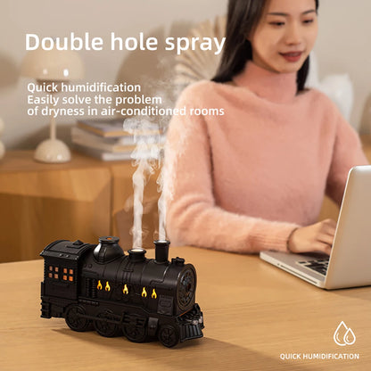 Train Air Humidifier and Aromatherapy Diffuser